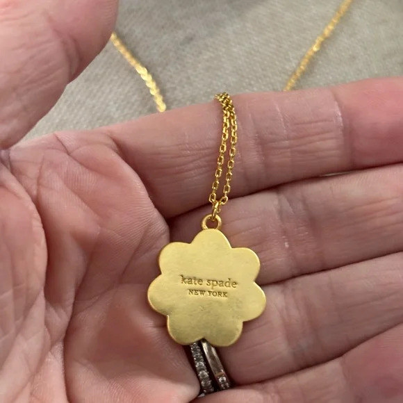 Kate Spade Garden Glam Pendant 16” NWT - Picture 5 of 5